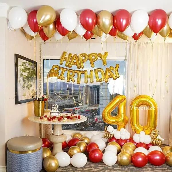 Surprise Birthday Hall Decoration — 7eventzz decoration