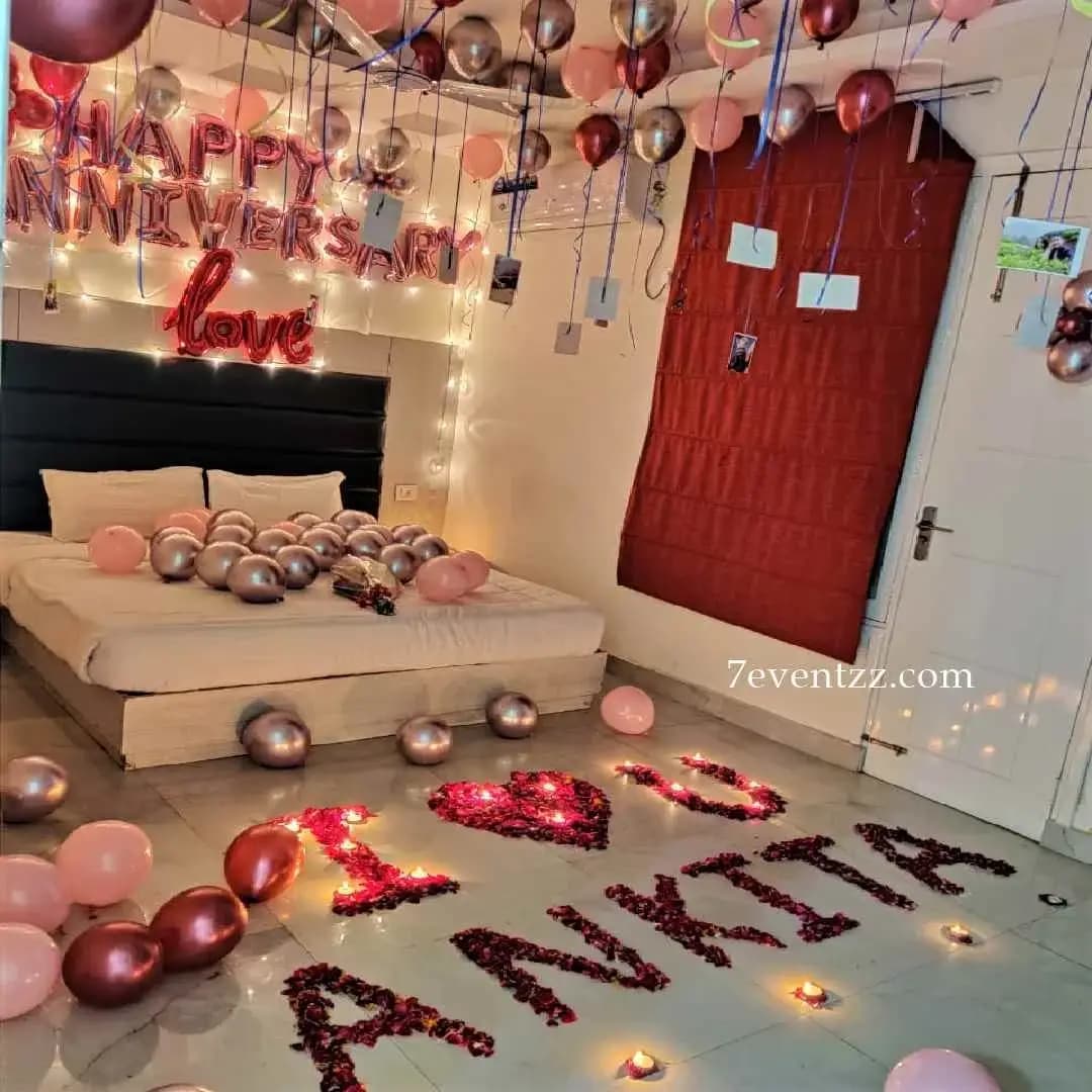 Romantic Anniversary Decoration — 7eventzz decoration