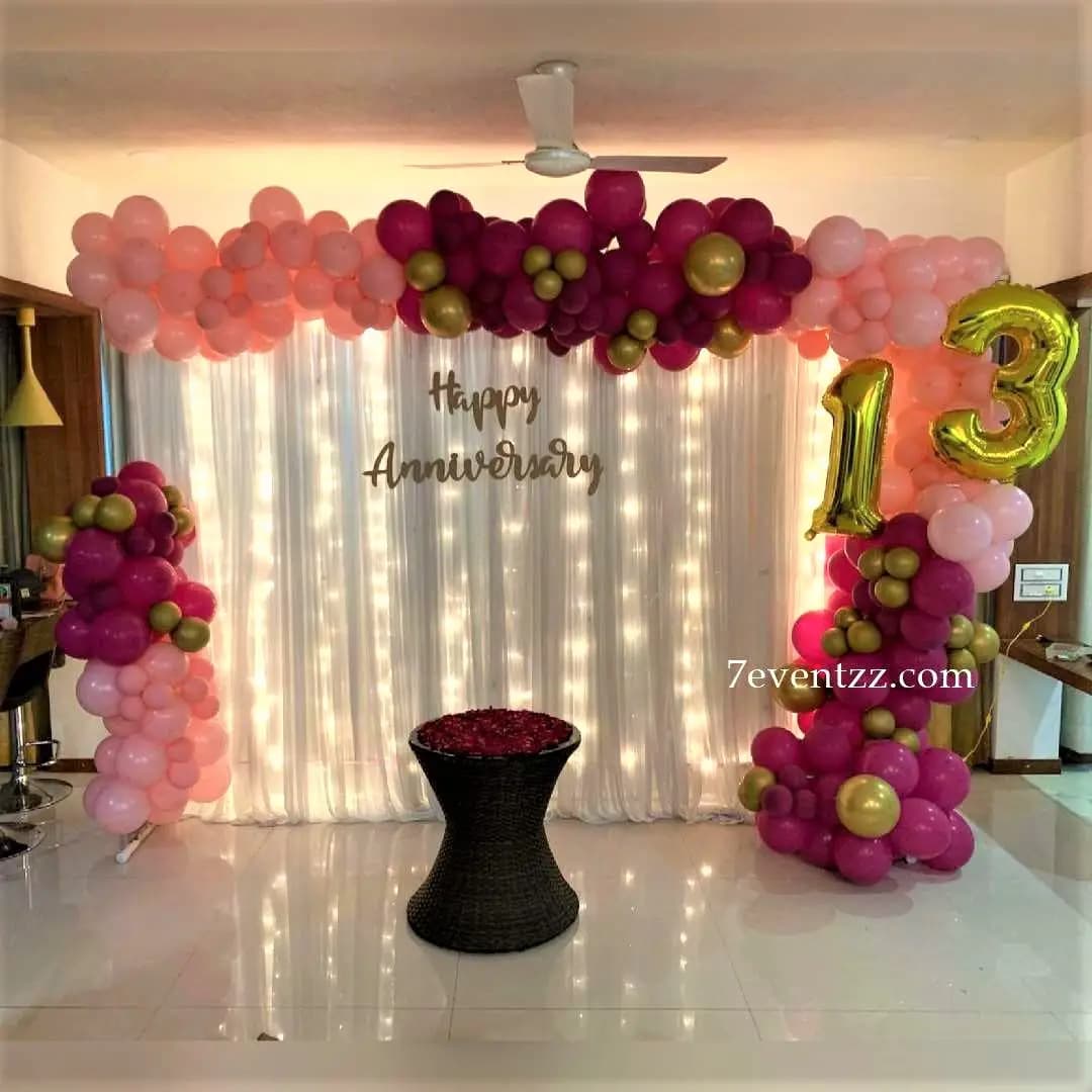 Sparkling Hall Decor decoration