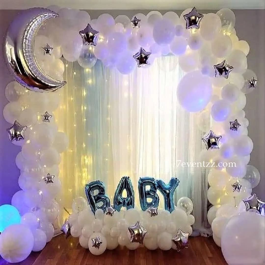 Heavenly Baby Shower Decor — 7eventzz decoration