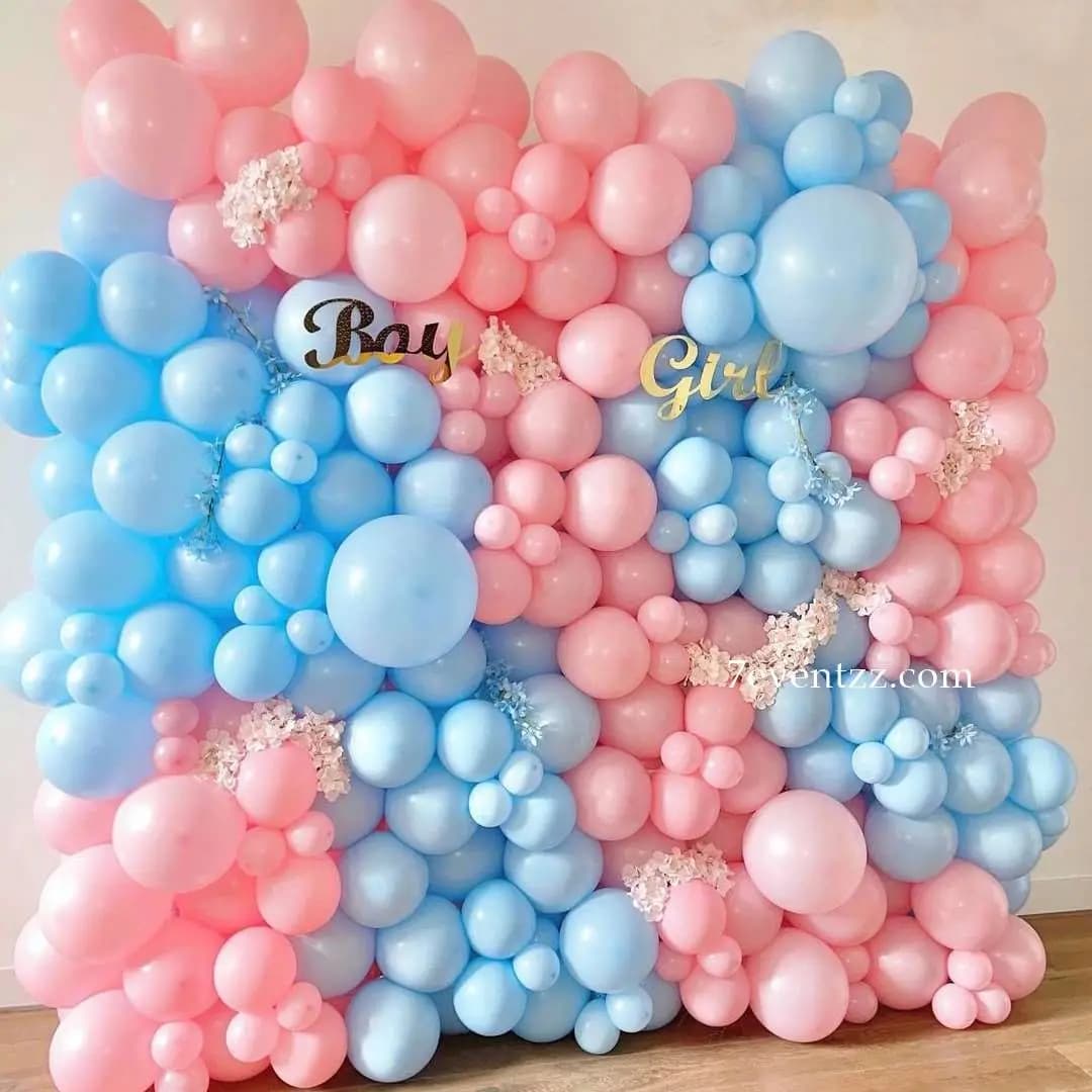 Baby Shower Balloon Wall — 7eventzz decoration