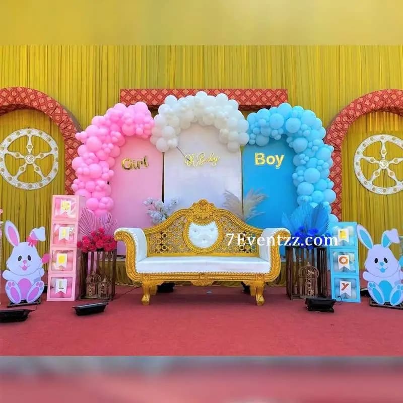 Customized Baby Shower Stage Decoration — 7eventzz decoration
