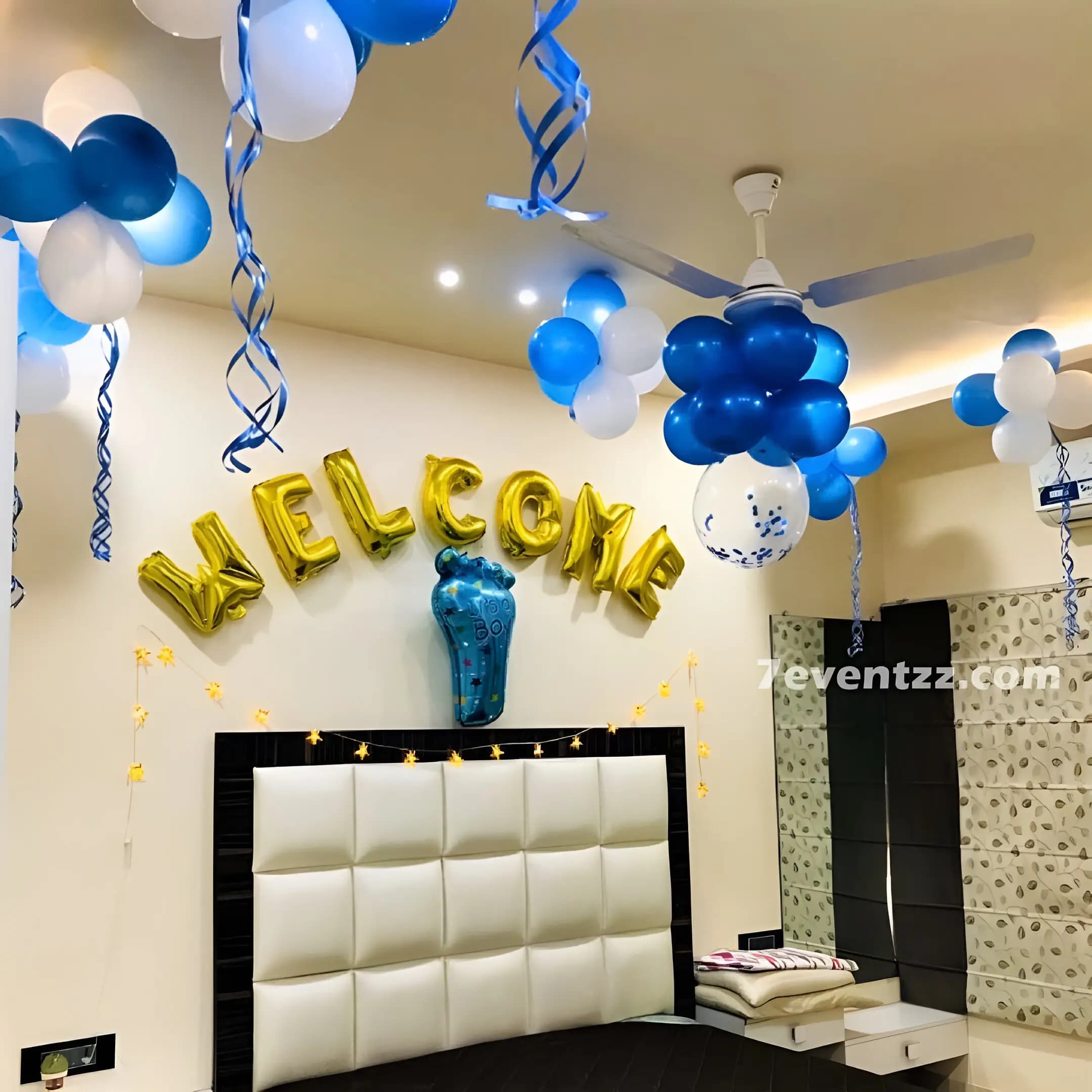 Simple Welcome Room Decoration — 7eventzz decoration