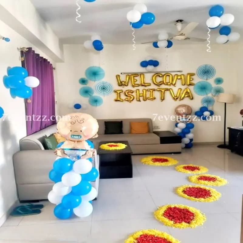 Baby Boy Home Setup — 7eventzz decoration