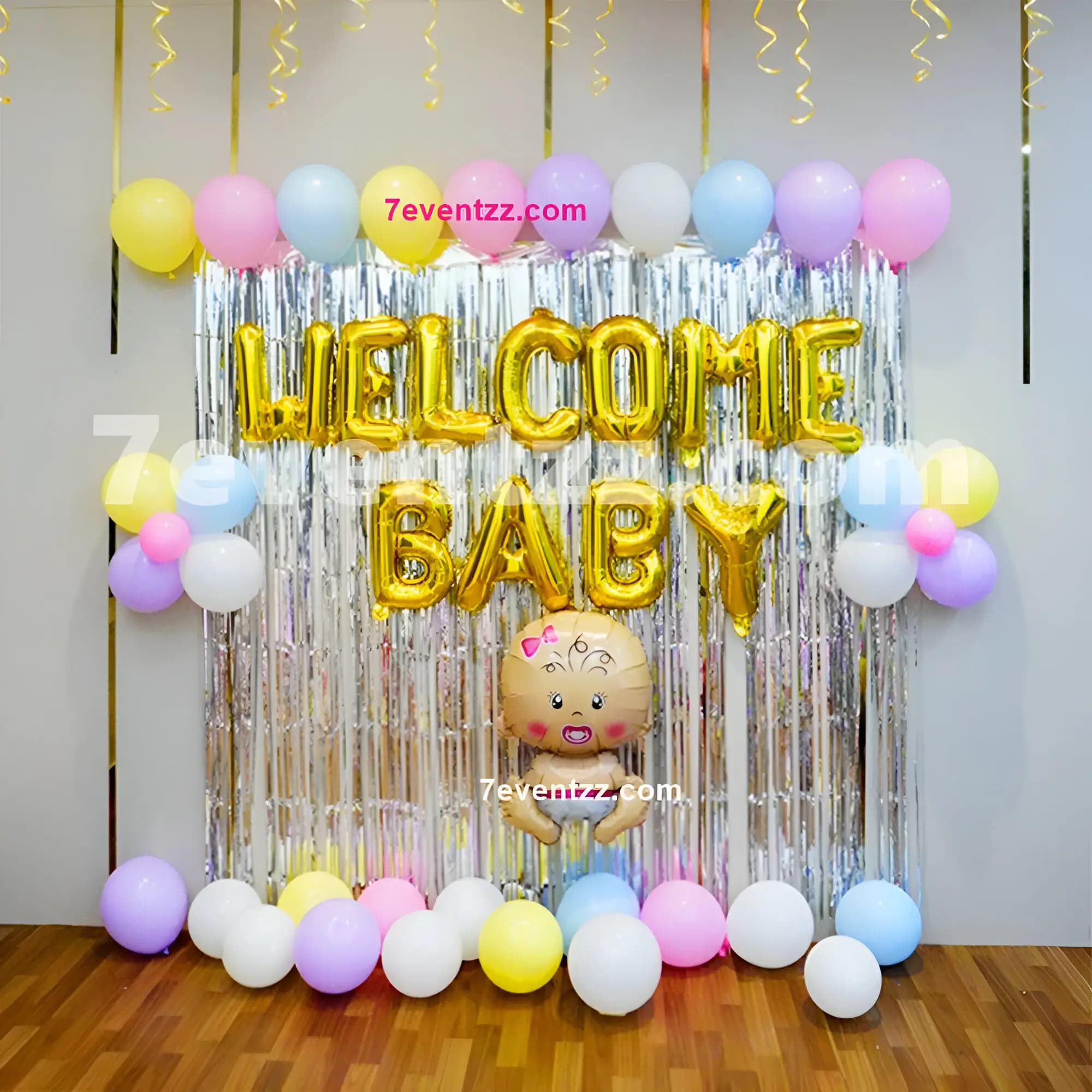 Multicolor Welcome Arch — 7eventzz decoration