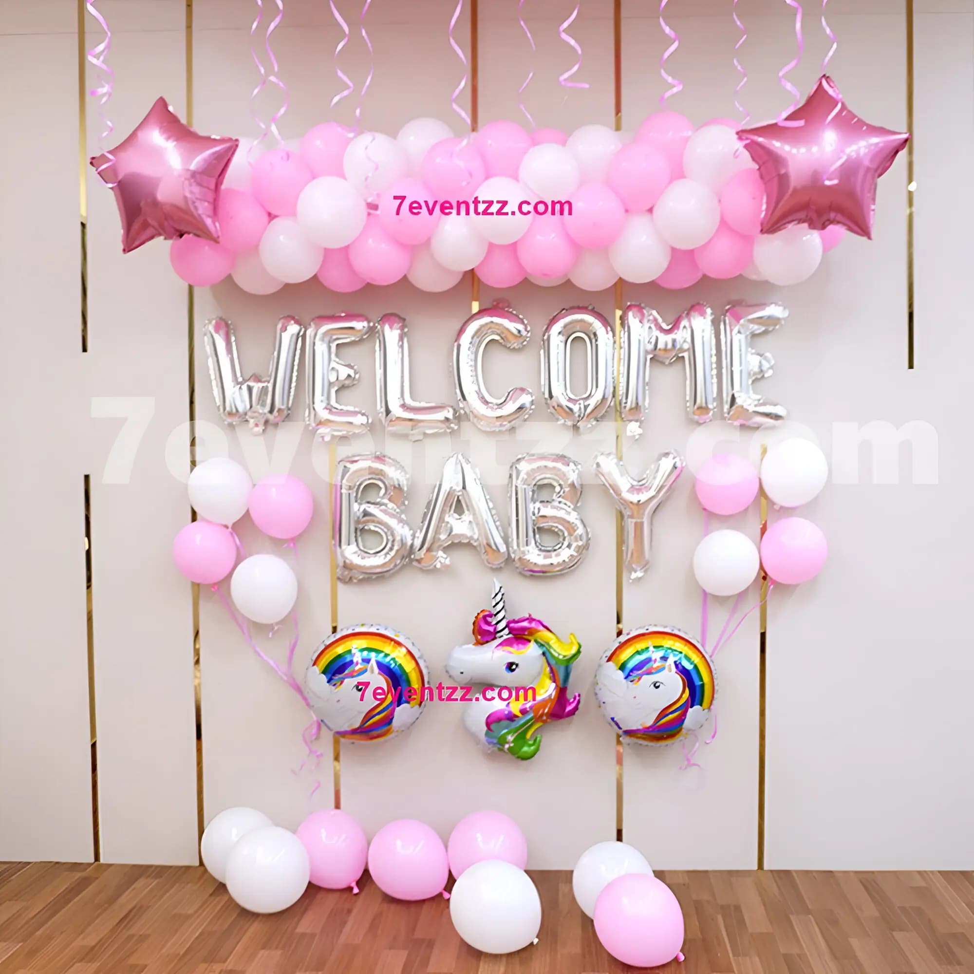 Unicorn Theme Welcome Setup — 7eventzz decoration