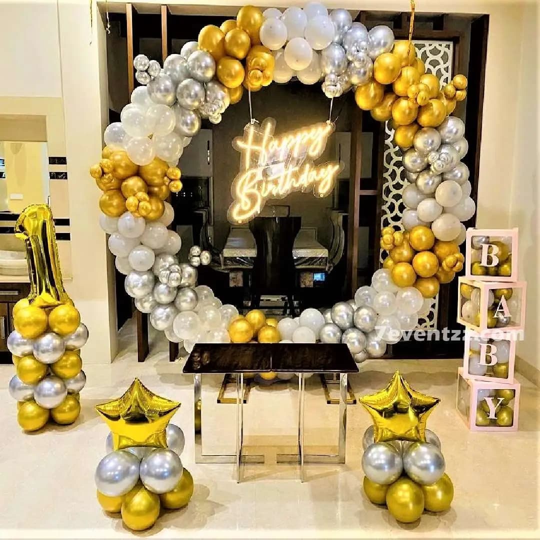 First Birthday Ring Decoration — 7eventzz decoration