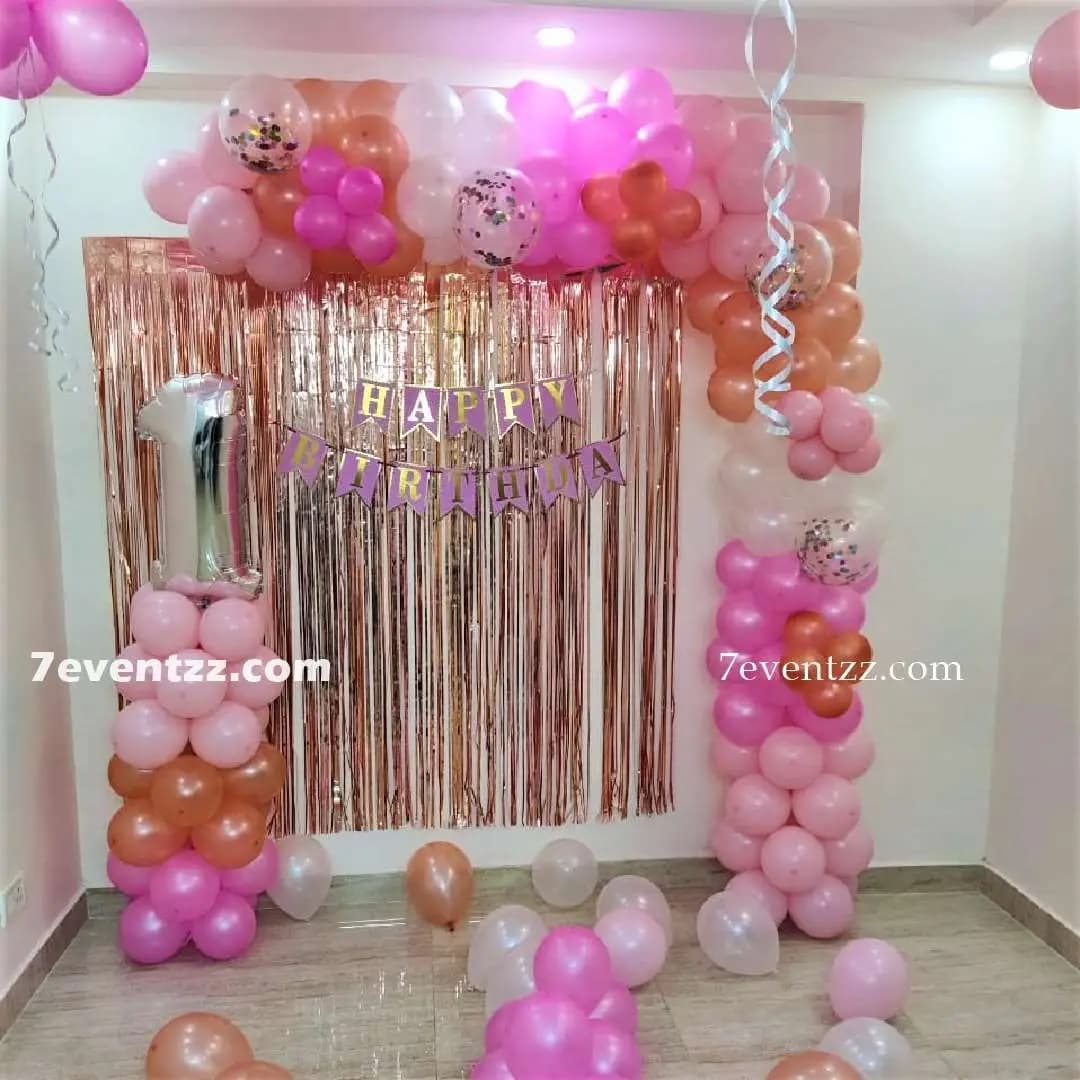 Simple Balloon Arch Decor — 7eventzz decoration