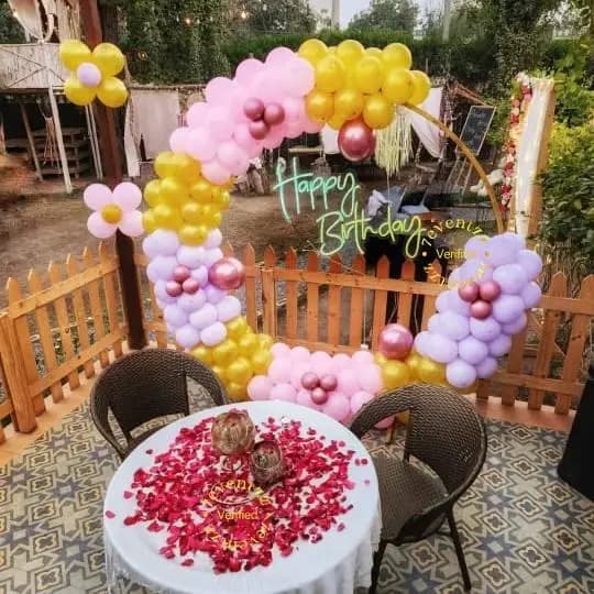 Private Dinner Outdoor Setup — 7eventzz decoration