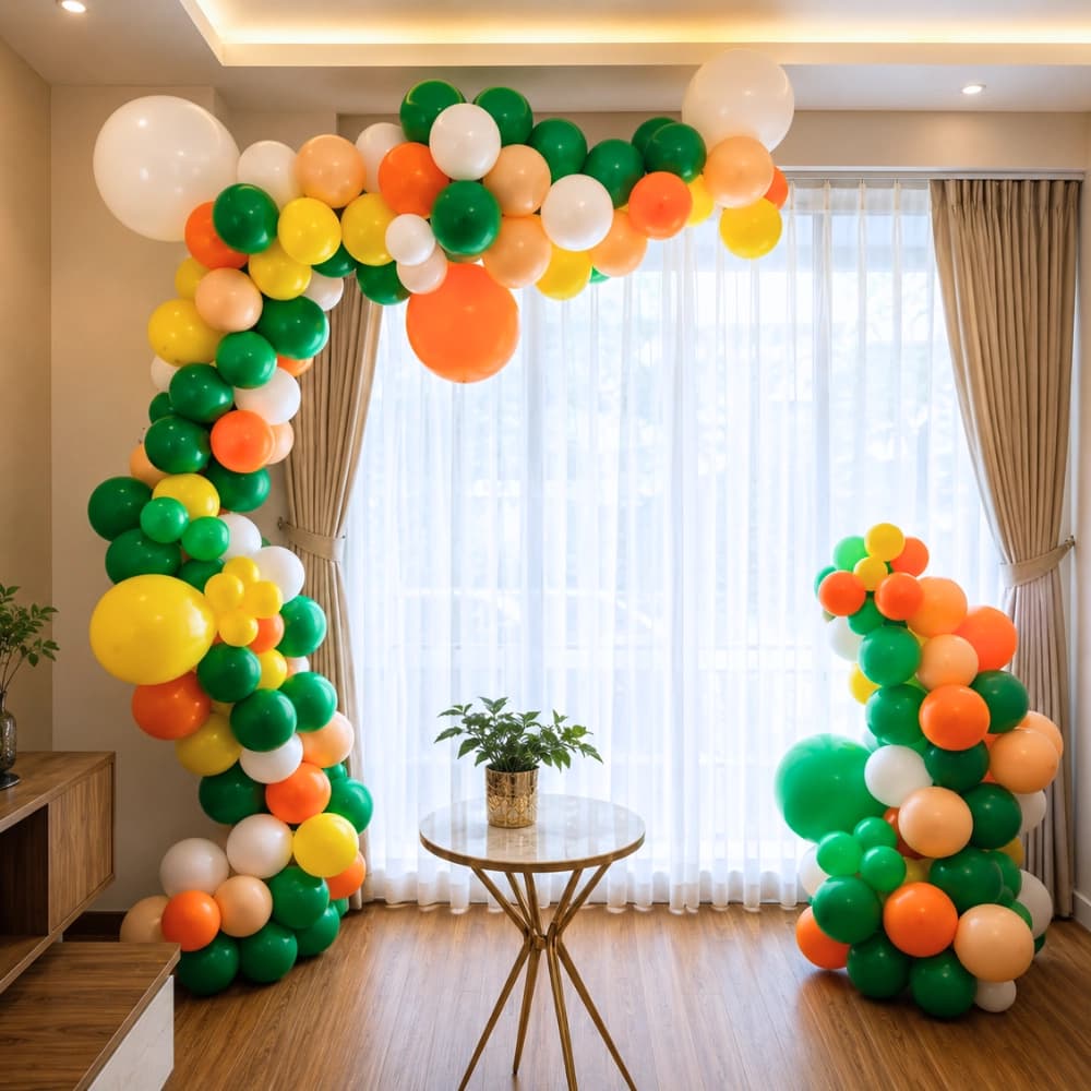 Balloon Decoration on Wall — 7eventzz decoration
