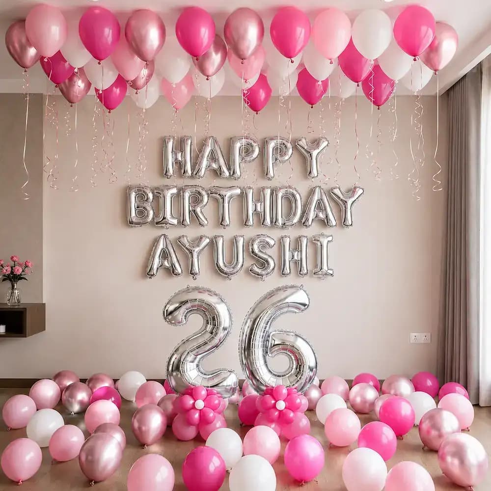 Simple Birthday Decoration at Home — 7eventzz decoration
