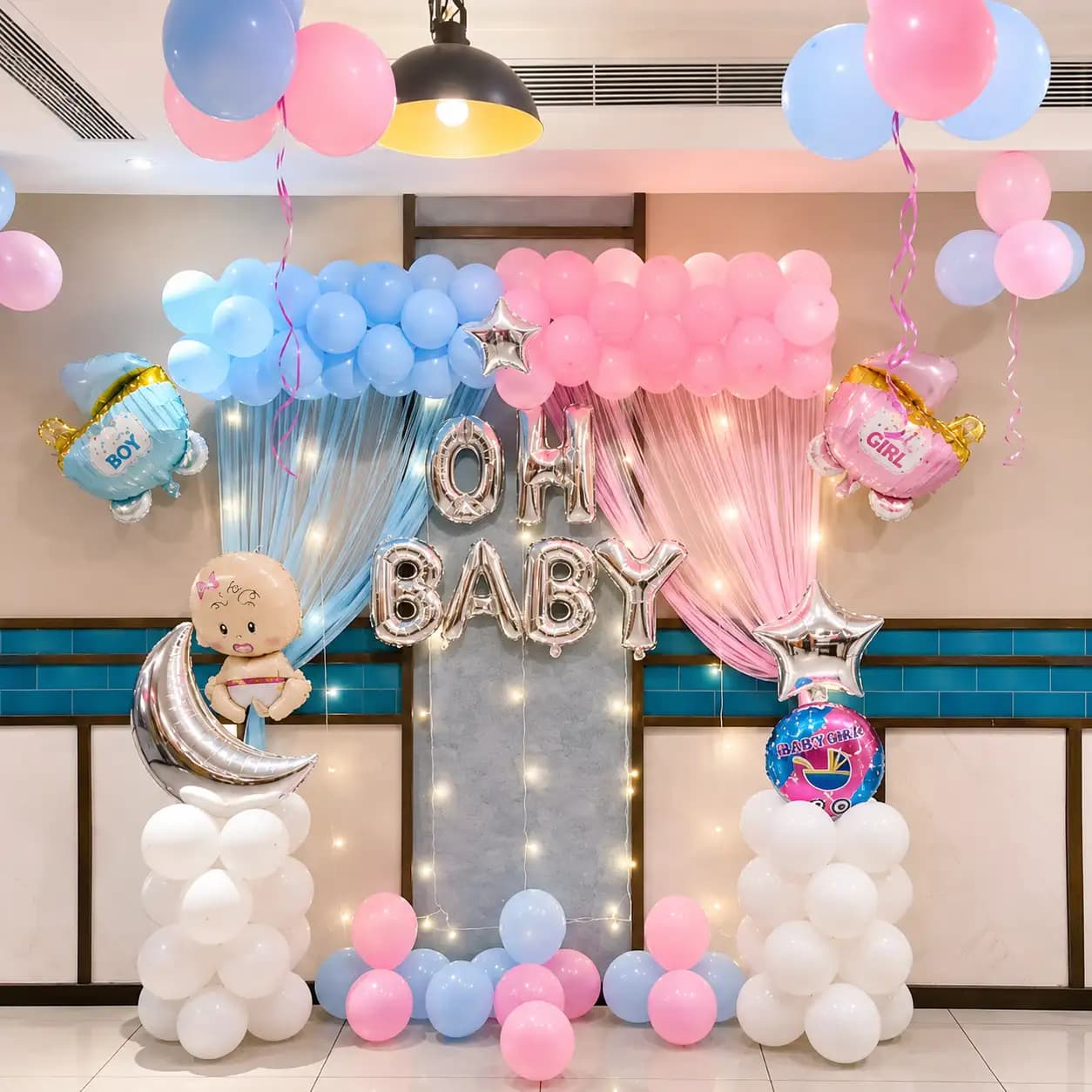 Oh Baby Balloon Decoration — 7eventzz decoration