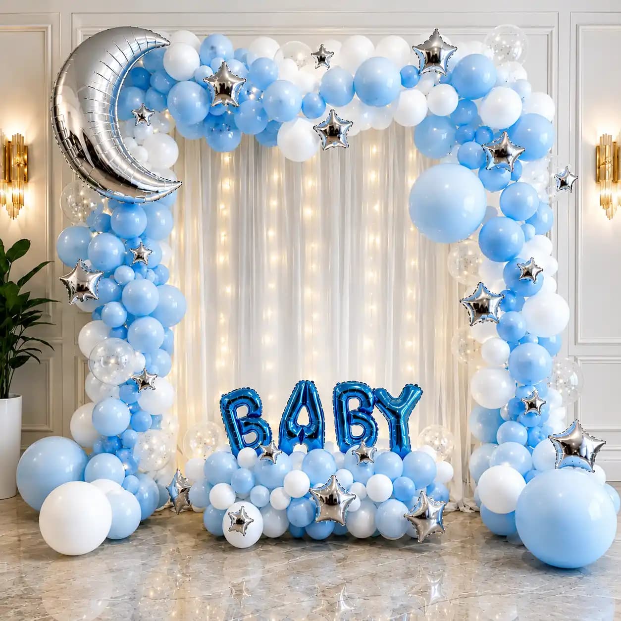 Heavenly Baby Shower Decor — 7eventzz decoration
