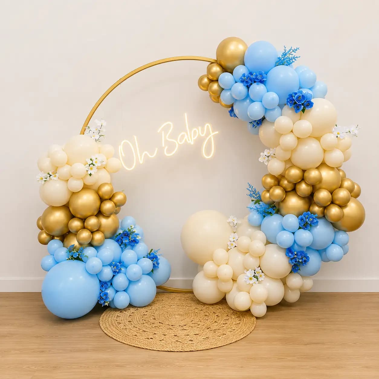 Neon Baby Shower — 7eventzz decoration