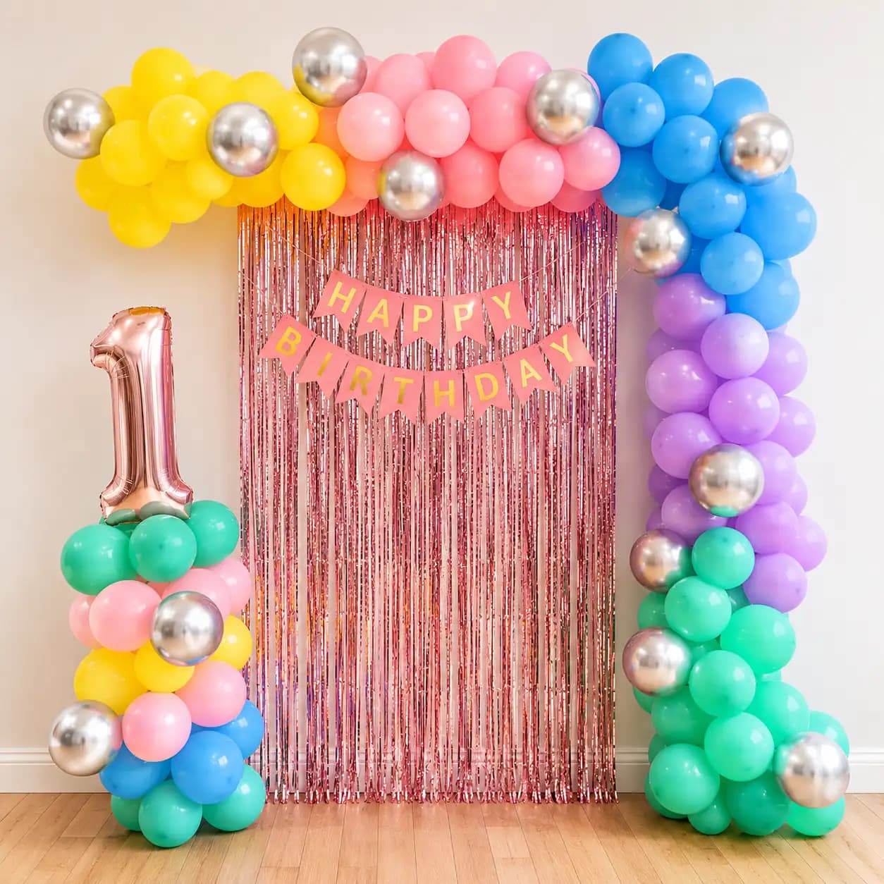 Colorful Birthday Decoration — 7eventzz decoration