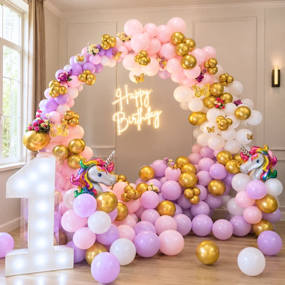 Unicorn Theme Ring Decoration — 7eventzz decoration
