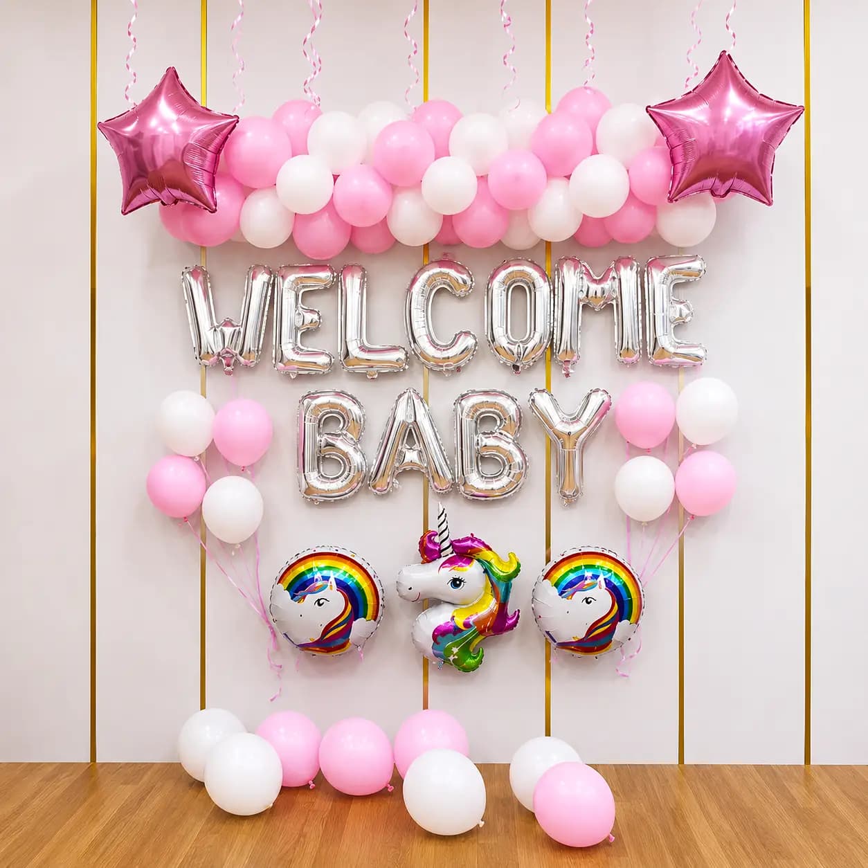 Unicorn Theme Welcome Setup — 7eventzz decoration
