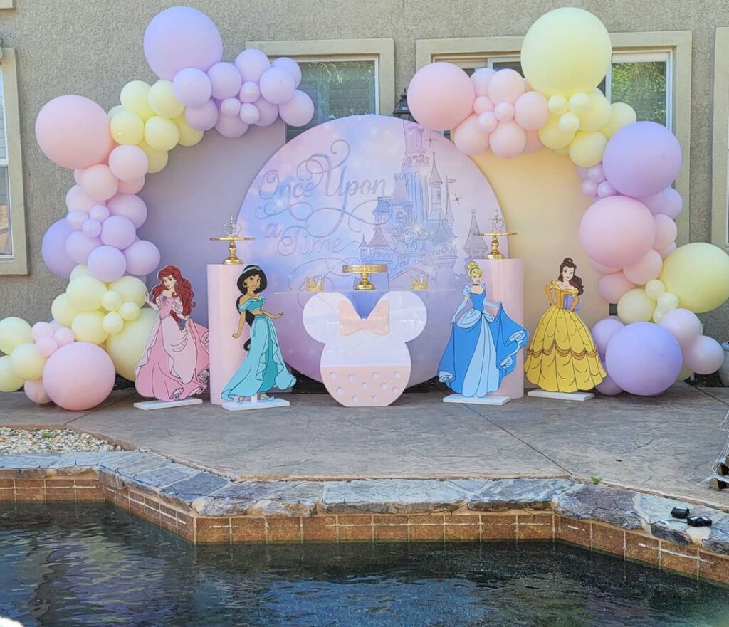 ideas for Princess Theme Decoration