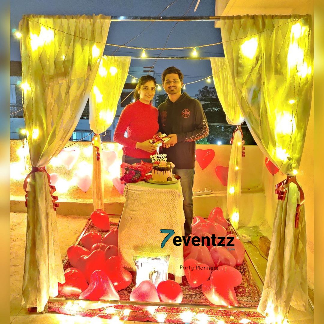 Terrace Decoration Ideas For Birthday Anniversary Party