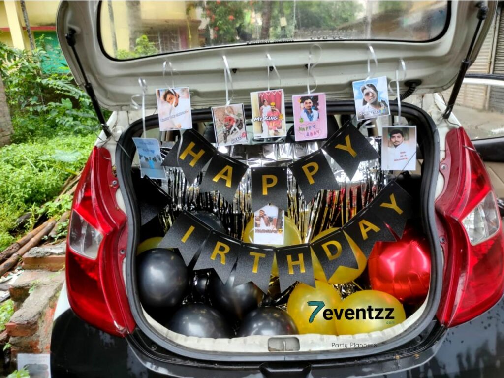 Birthday Car Boot Decoration