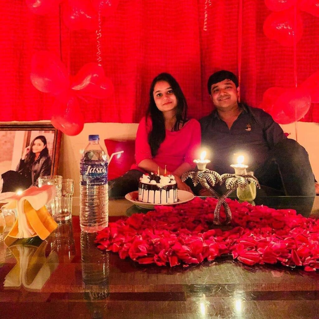 Romantic candle light in mumbai