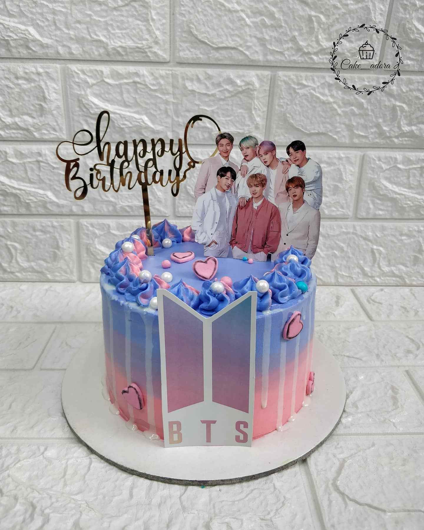 BTS Themed Cake Ideas