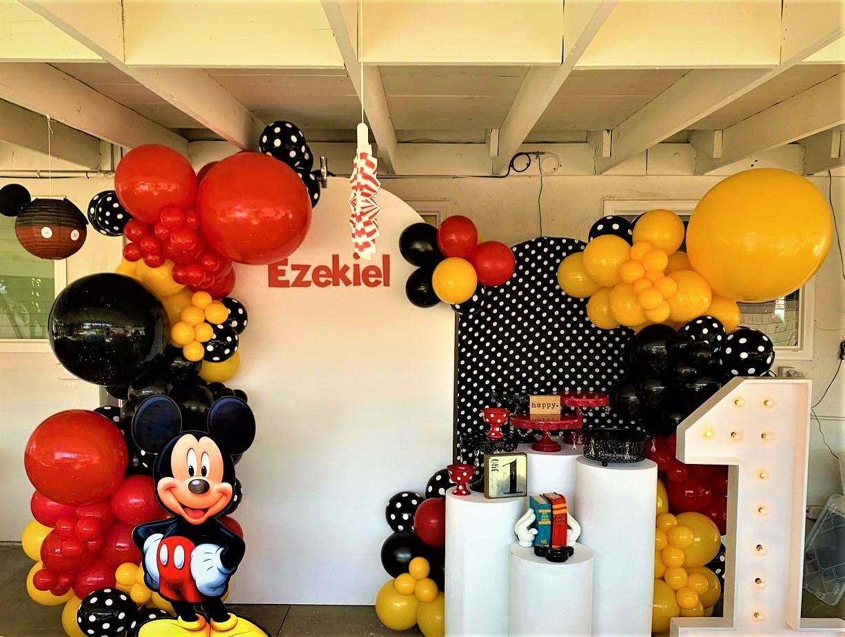 mickey theme ballons