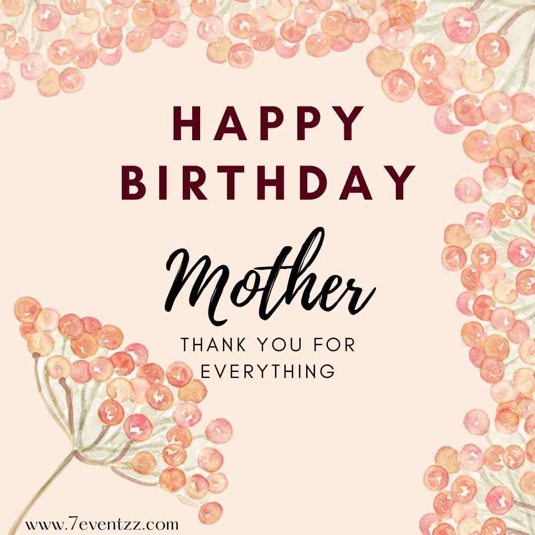 Happy Birthday Wishes for Mom 30+ HD Images for WhatsApp
