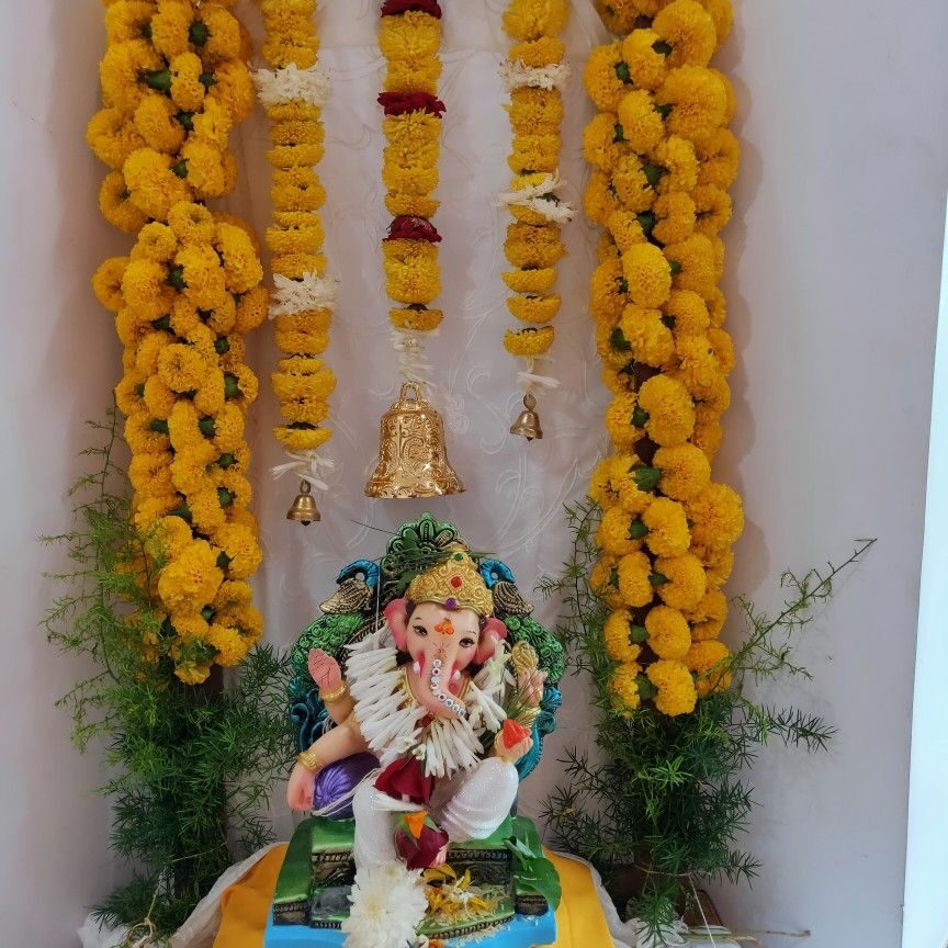 ganpati decoration