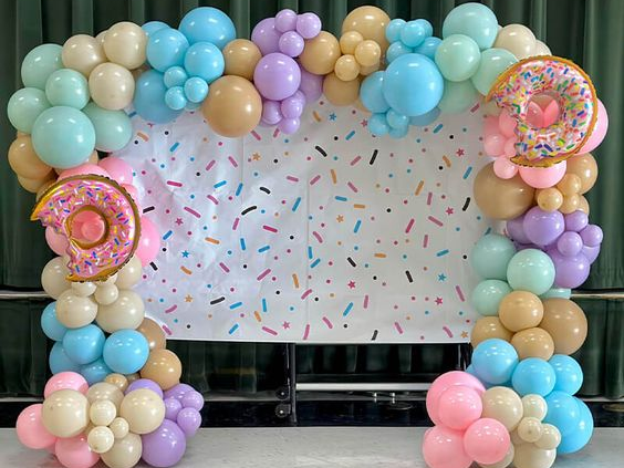 donut theme decoration ideas