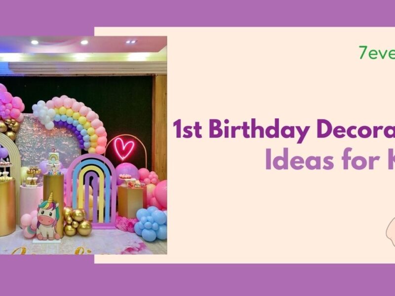 1st Birthday Decoration for Kids