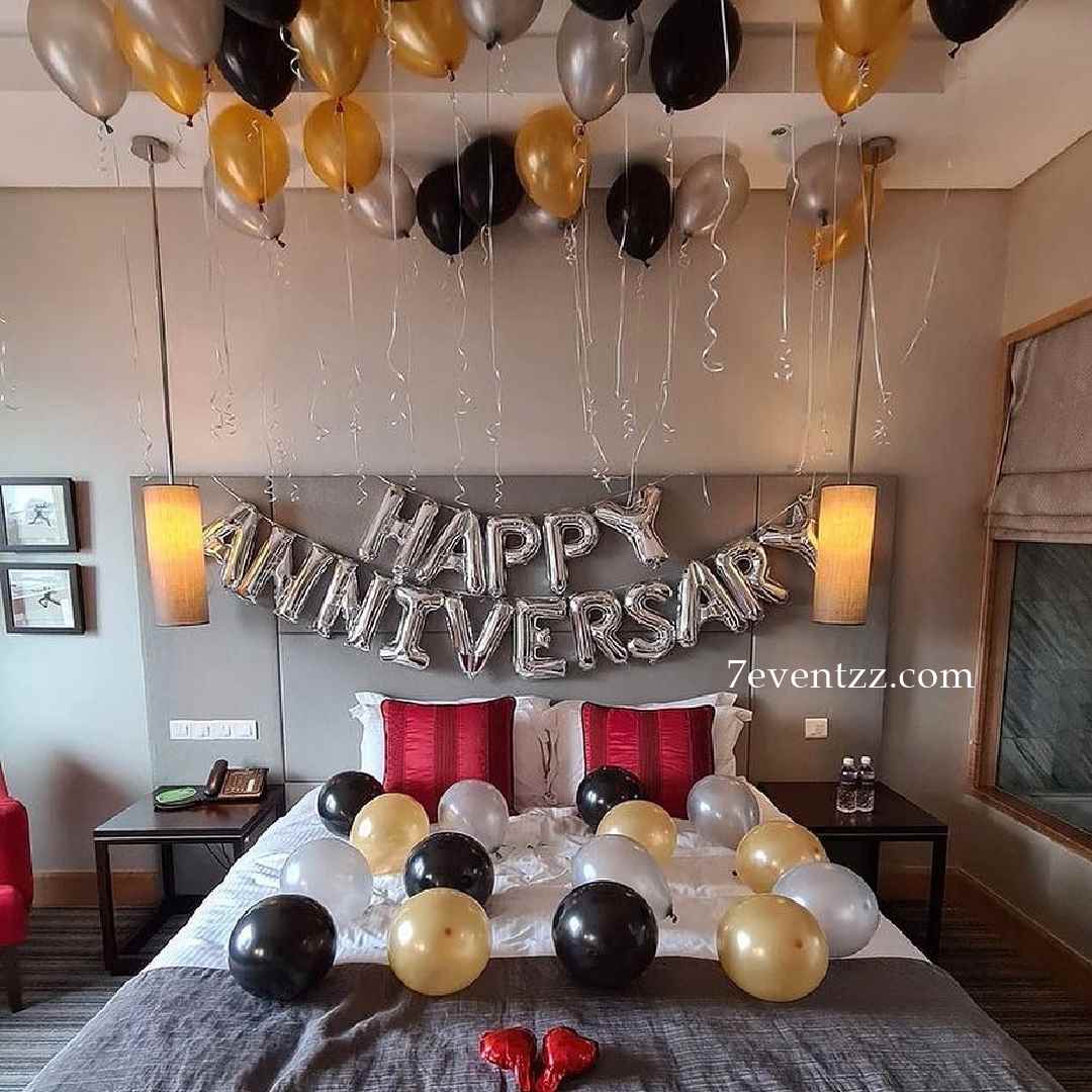 Simple anniversary decoration ideas at home