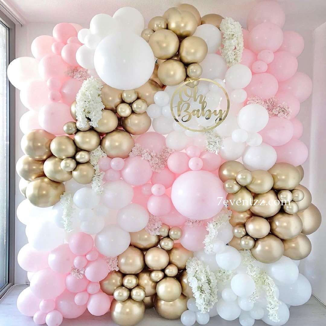 Baby Shower Balloon Wall 