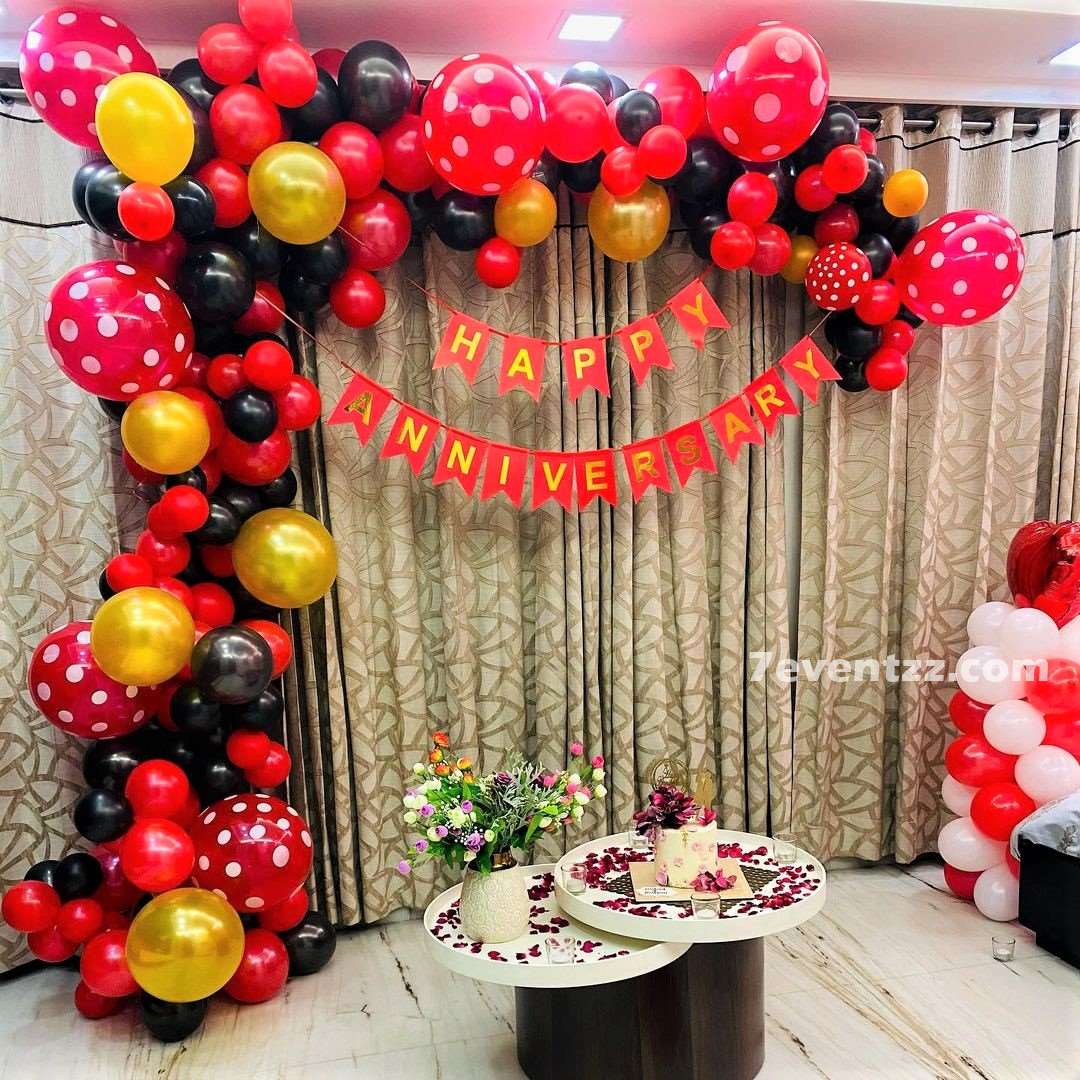 Anniversary Balloon Decoration in Hyderabad