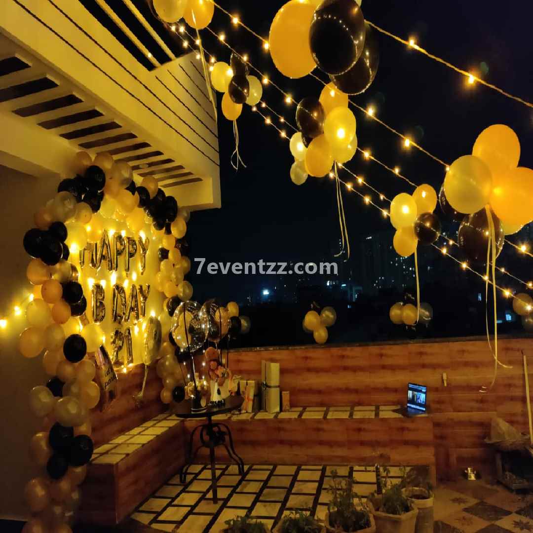 Terrace Decoration Ideas for Anniversary Party Celebration - [Best of 2022]