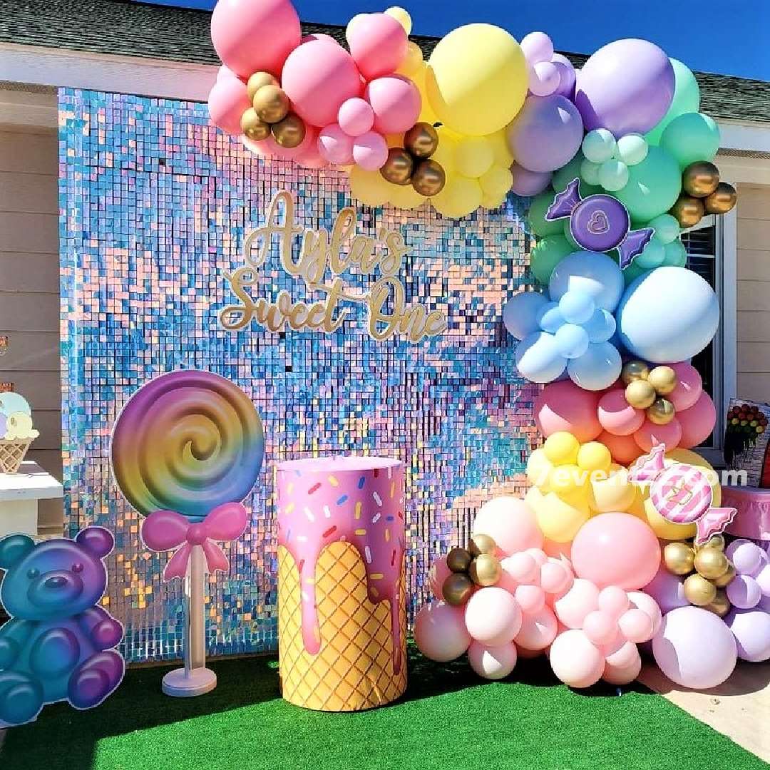 Candy Theme Stage Decor 