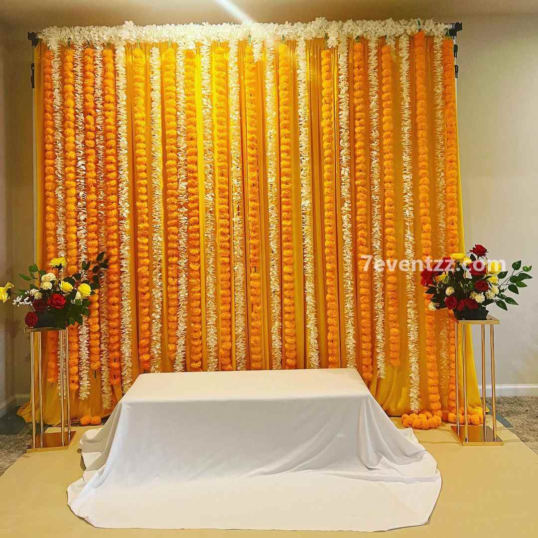Haldi Decorations for Bride | Midaas Events