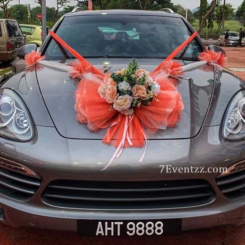 Indian Wedding Car Decoration 