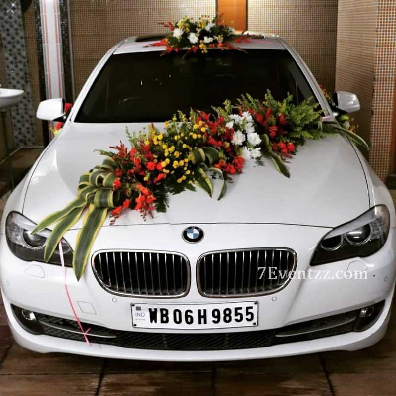 Car Decoration For Wedding 