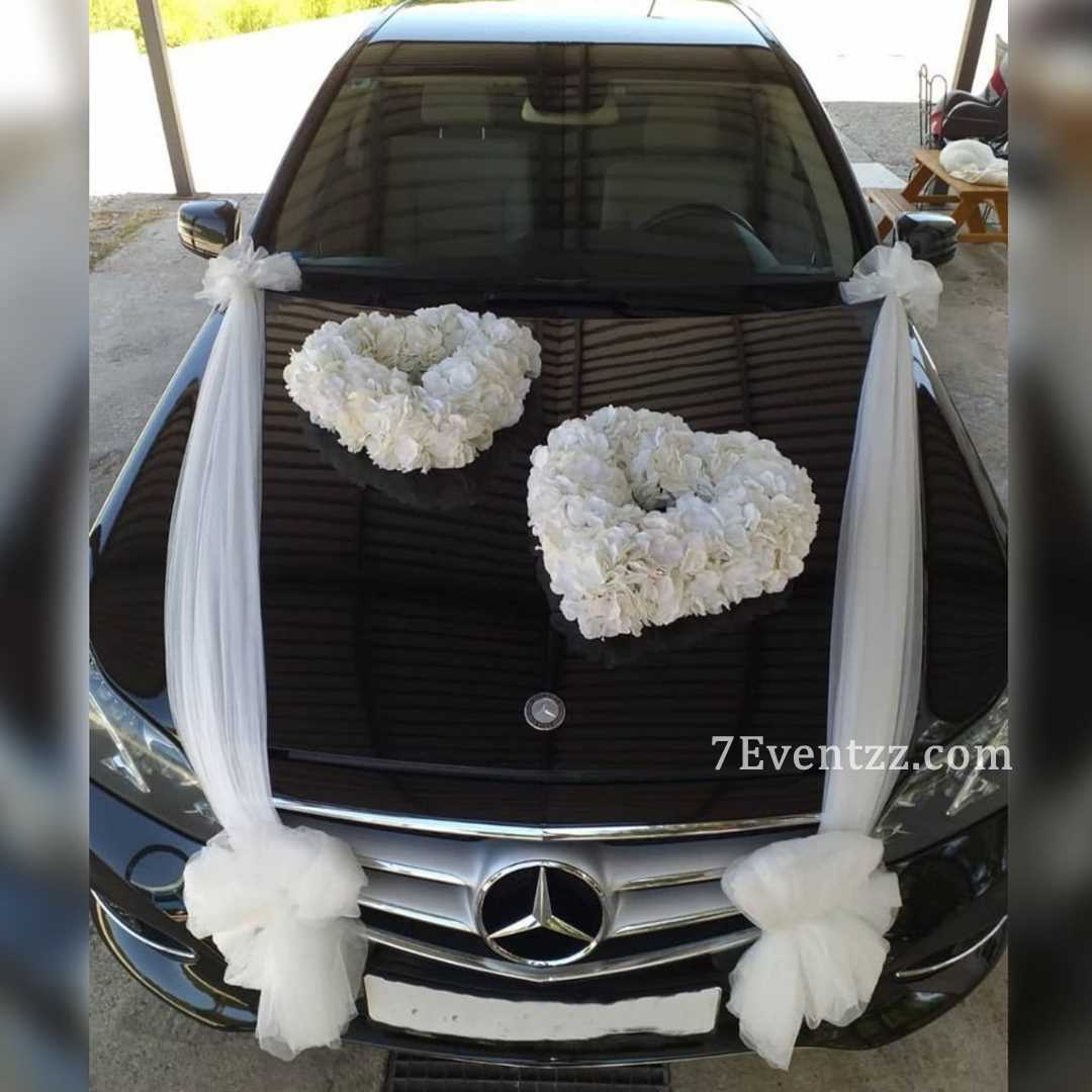 Car Dashboard Decoration For Wedding 