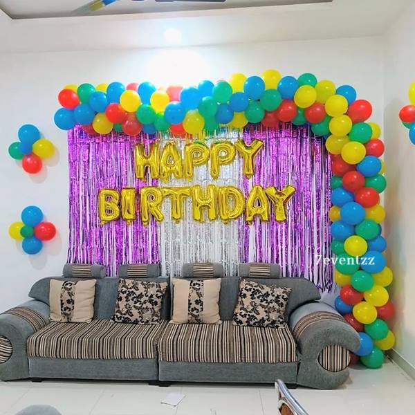 Balloon Decoration Birthday Party | 7eventzz