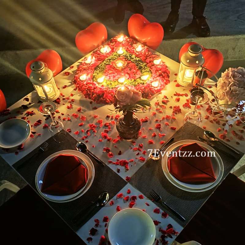 Indoor Candle Light Dinner 