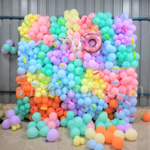 Donut Theme Balloon Wall