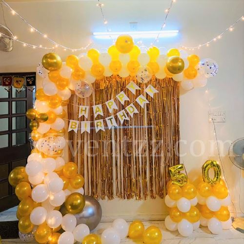 Balloon Arch Birthday Decoration
