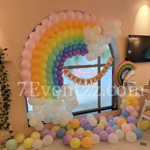 Rainbow Birthday Decoration