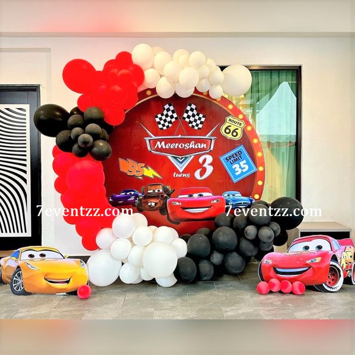 Car Theme Party Decoration 