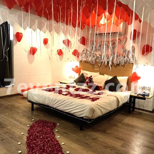Romantic Room Decoration for Birthday