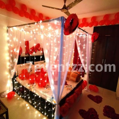 Suhagrat Room Decoration