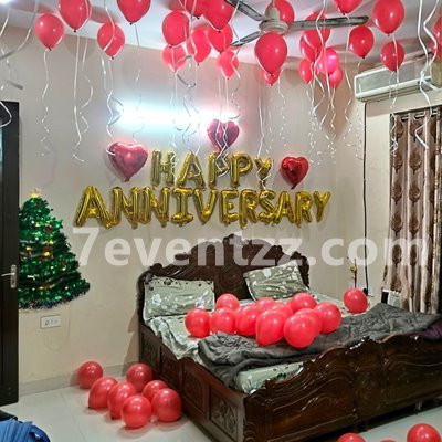 Anniversary Room Decoration