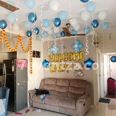 Welcome Baby Hall Decoration